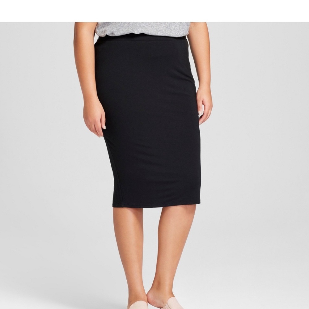 Black Ava and Viv Pencil Skirt BNWT